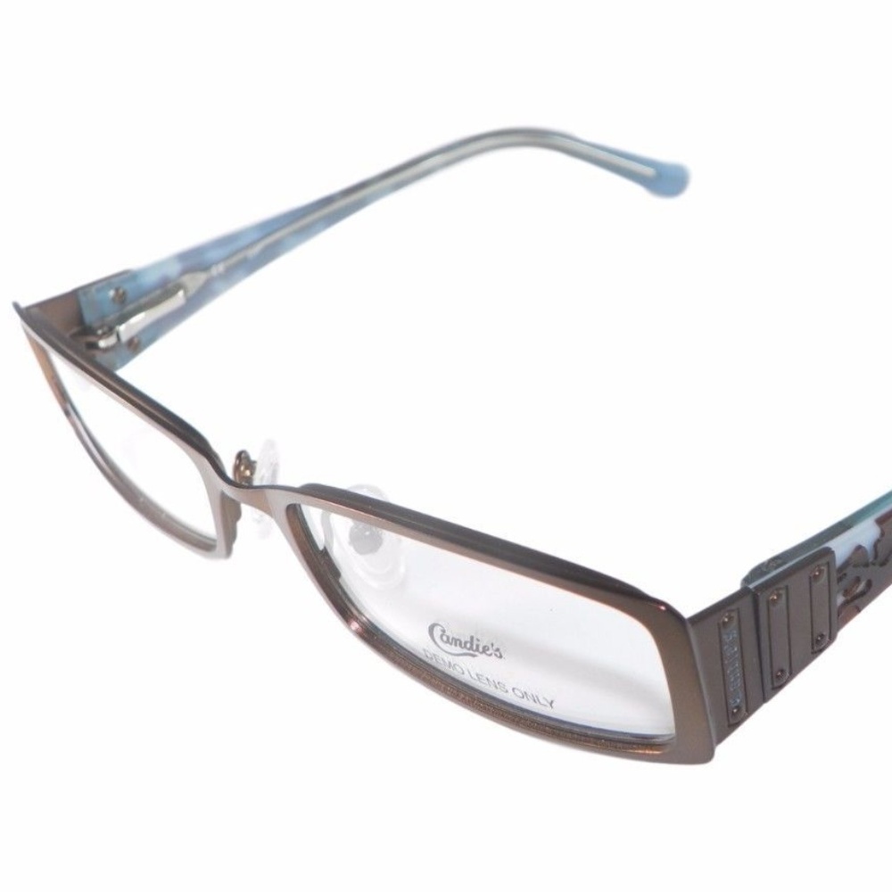 Candie's Women C Lauren Brown-Blue Eyeglass Frame